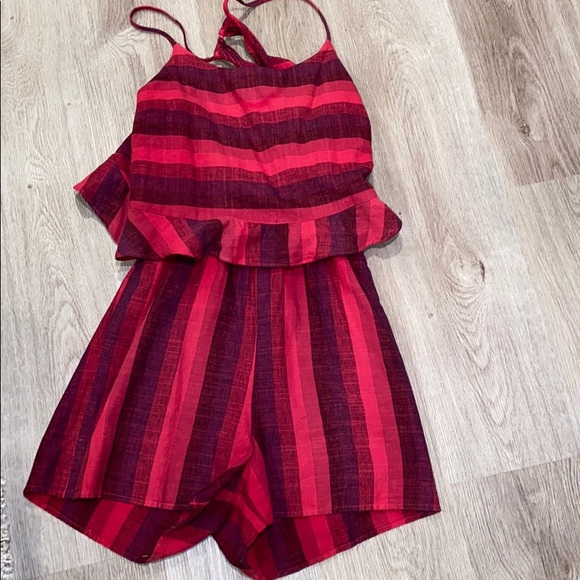 Anthropologie Pants - NWT Amadi Anthropologie Striped Romper